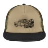 Flat Bill Snapback Trucker Cap Thumbnail
