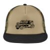 Flat Bill Snapback Trucker Cap Thumbnail