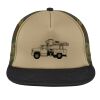 Flat Bill Snapback Trucker Cap Thumbnail