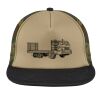 Flat Bill Snapback Trucker Cap Thumbnail