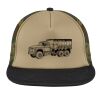Flat Bill Snapback Trucker Cap Thumbnail