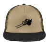 Flat Bill Snapback Trucker Cap Thumbnail