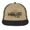 Flat Bill Snapback Trucker Cap Thumbnail