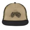 Flat Bill Snapback Trucker Cap Thumbnail