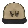 Flat Bill Snapback Trucker Cap Thumbnail