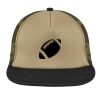 Flat Bill Snapback Trucker Cap Thumbnail