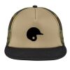 Flat Bill Snapback Trucker Cap Thumbnail