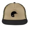 Flat Bill Snapback Trucker Cap Thumbnail