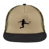 Flat Bill Snapback Trucker Cap Thumbnail