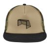 Flat Bill Snapback Trucker Cap Thumbnail