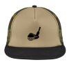 Flat Bill Snapback Trucker Cap Thumbnail