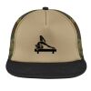 Flat Bill Snapback Trucker Cap Thumbnail