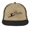 Flat Bill Snapback Trucker Cap Thumbnail