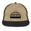 Flat Bill Snapback Trucker Cap Thumbnail
