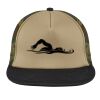 Flat Bill Snapback Trucker Cap Thumbnail