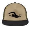 Flat Bill Snapback Trucker Cap Thumbnail