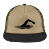 Flat Bill Snapback Trucker Cap Thumbnail