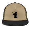 Flat Bill Snapback Trucker Cap Thumbnail