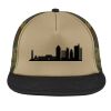 Flat Bill Snapback Trucker Cap Thumbnail