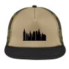 Flat Bill Snapback Trucker Cap Thumbnail