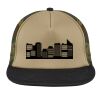 Flat Bill Snapback Trucker Cap Thumbnail