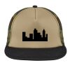 Flat Bill Snapback Trucker Cap Thumbnail