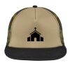 Flat Bill Snapback Trucker Cap Thumbnail
