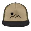 Flat Bill Snapback Trucker Cap Thumbnail