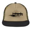 Flat Bill Snapback Trucker Cap Thumbnail