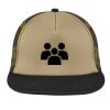 Flat Bill Snapback Trucker Cap Thumbnail