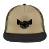 Flat Bill Snapback Trucker Cap Thumbnail