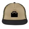 Flat Bill Snapback Trucker Cap Thumbnail