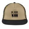 Flat Bill Snapback Trucker Cap Thumbnail