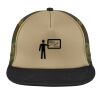 Flat Bill Snapback Trucker Cap Thumbnail