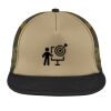 Flat Bill Snapback Trucker Cap Thumbnail
