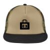 Flat Bill Snapback Trucker Cap Thumbnail