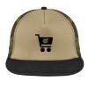 Flat Bill Snapback Trucker Cap Thumbnail