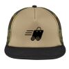 Flat Bill Snapback Trucker Cap Thumbnail