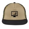 Flat Bill Snapback Trucker Cap Thumbnail