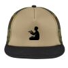 Flat Bill Snapback Trucker Cap Thumbnail