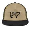 Flat Bill Snapback Trucker Cap Thumbnail