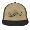 Flat Bill Snapback Trucker Cap Thumbnail