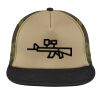 Flat Bill Snapback Trucker Cap Thumbnail