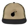 Flat Bill Snapback Trucker Cap Thumbnail