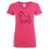 Women’s Glitter V-Neck T-Shirt Thumbnail