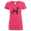 Women’s Glitter V-Neck T-Shirt Thumbnail