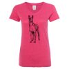 Women’s Glitter V-Neck T-Shirt Thumbnail