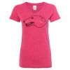 Women’s Glitter V-Neck T-Shirt Thumbnail