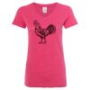 Women’s Glitter V-Neck T-Shirt Thumbnail