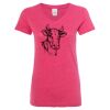 Women’s Glitter V-Neck T-Shirt Thumbnail